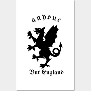 Anyone but England Posters and Art